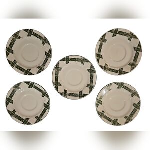 Citation Cades Cove Collection 6.25" Cup Saucers,Preowned